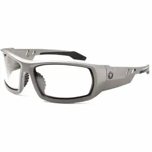 ERGODYNE ODIN-AF Safety Glasses, Polarized, Traditional Frame, Full-Frame, Gray, Gray, Unisex | CU2ZGX 458P64