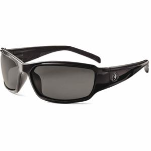 ERGODYNE THOR-AF Safety Glasses, Polarized, Traditional Frame, Full-Frame, Gray, Black, Black | CU2ZGA 458P78