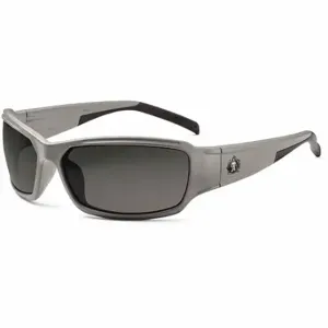 ERGODYNE THOR Safety Glasses, Polarized, Traditional Frame, Full-Frame, Gray, Gray, Gray | CU2ZGR 458P81