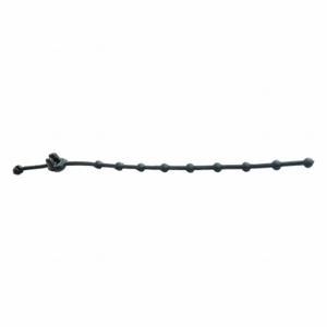 ERICKSON 06810 Bungee Cord, Rubber, 8 Inch Bungee Length, 1/8 Inch Bungee Width, Round Fastener, Rubber | CP4KLC 412A43