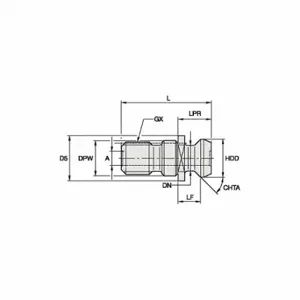 ERICKSON RK50ISBM Retention Knob | CP4QVN 314JR8