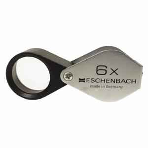 ESCHENBACH OPTIK GMBH 1176-6 Metal Precision Folding Magnifier, 6X Power, 2 Inch Focal Distance, 24D Diopter | CP4UHY 45PF25