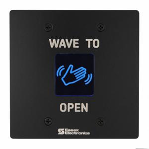 ESSEX HEW-3B Wave to Open berührungsloser Schalter, berührungslose Schalter, DPDT, schwarz, PoWidther-beschichtet | CP4UJV 61KM46