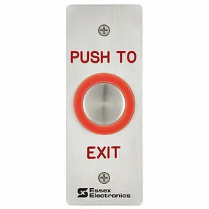 ESSEX PEB-1S Narrow Exit Button | CN2TQM PEBSSN2 / 4TXX5