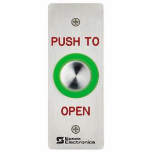 ESSEX PEB-1SO Narrow Exit Button Push To Open, Push To Open, Push Button | CP4UJT 793LA0