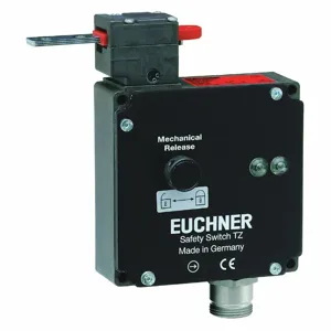 EUCHNER TZ1RE024BHA-C1903 Safety Interlock Switch, Left And Top Opening/Solenoid Locking, 4Nc, 4A, 3A at 24V | CP4UNF 45GV16