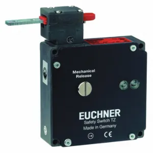 EUCHNER TZ1RE024MVAB Safety Interlock Switch, Left And Top Opening/Solenoid Locking, 2No/2Nc, 4A, Tz | CR3ALB 45GV17