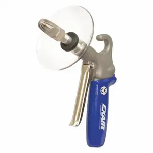 EXAIR 1210-CS Safety Air Gun And 1100 And Chip Shield, Aluminum, Air Nozzle, Hanger Hook | CP4UQC 43VX91