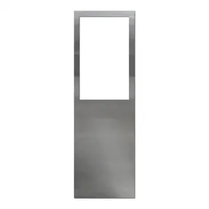 EXCEL DRYER 40550 Panel, Brushed Stainless Steel | CX8WMW