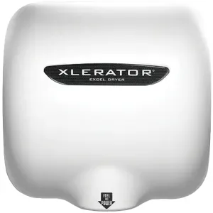 EXCEL DRYER XL-W Hand Dryer, Automatic, Surface Mounted, Cast Cover, White Epoxy Paint | CX8WLZ