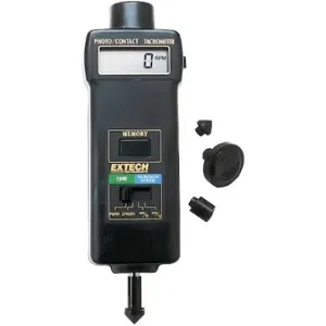 EXTECH 461895-NIST Tachometer, Nist, Contact 0.5 To 20000, Noncontact 5 To 99, 999, 0.20 To 6560 Fpm, Laser | CP4VRN 22DC94