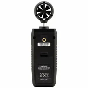 EXTECH AN250W Anemometer, Rotating Vane, Backlit LCD, Data Logging, 295 to 5905 fpm | CP4VNH 787R02