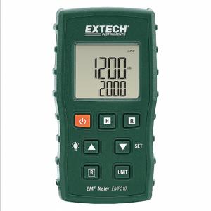 EXTECH EMF510 Gauss-Messgerät, 200/2000 mg/20/200 uT, +/-5 % Genauigkeit, 30 bis 300 Hz, hintergrundbeleuchtetes LCD | CN2TDP 480823 / 1H144