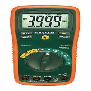 EXTECH EX430A Digital Multimeter, 600V Max. Voltage, 10A Max. Current | CH6PDM 54YK92