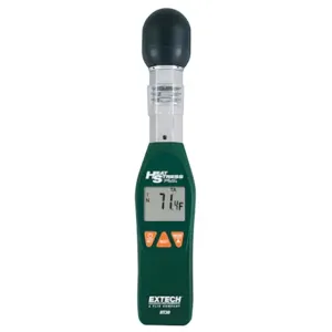 EXTECH HT30-NISTL Heat Stress Meter with Limited NIST | AG9RZF 22DC70