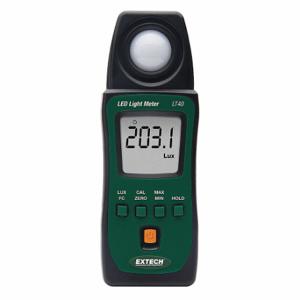 EXTECH LT40-NIST LED Light Meter, NIST, LED, LCD, Cosine Correction/Photo Diode | CP4VPV 453A63