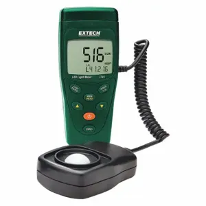 EXTECH LT45-NISTL Light Meter, NIST, LCD, Color/Cosine Correction | CP4VQA 485F11