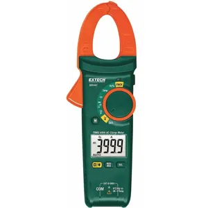 EXTECH MA443 Clamp On Digital Clamp Meter, -40 Deg. to 1832 Deg. F Temp. Range | CD2MPW 404K05