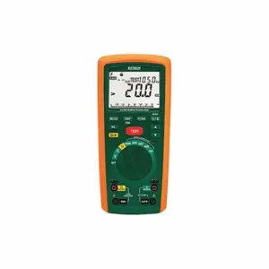 EXTECH MG320 Insulation Tester, 50 megaohm to 20 gigohm, CAT IV 600V, Battery, Digital, Insulation, LCD | CP4VPP 627L57