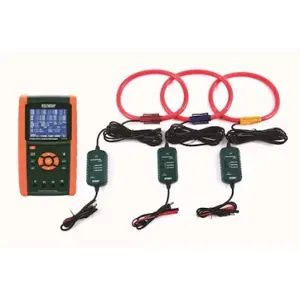 EXTECH PQ3450-30 3-Phase Power Analyzer/Datalogger Kit, 3000A | CV4KME 22DC53