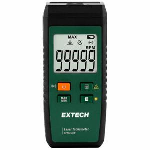 EXTECH RPM250W Tachometer, Noncontact 10 to 99000, Laser, 5 Digit LCD, 50 to 500 mm Working Distance | CP4VRP 787R05