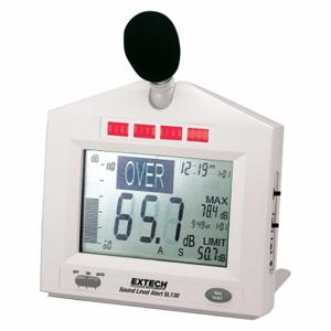EXTECH SL130W-NIST Schallpegel-LED-Alarm mit Nist-Zertifikat | CP4VQW 9P004