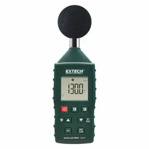 EXTECH SL510 Sound Level Meter, 35 To 130 Db, 31.5 Hz To 8 Khz, A And C, Backlit Lcd | CP4VQZ 453A53