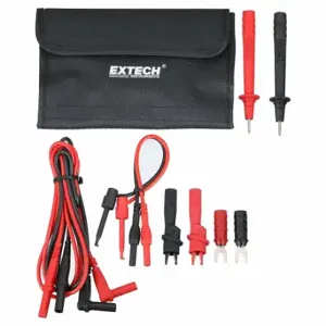 EXTECH TL809 Test Lead Kit, CAT III 1000V, Alligator Clips/Probe, 3 1/2 ft Length, 1 | CP4VRV 55KR09