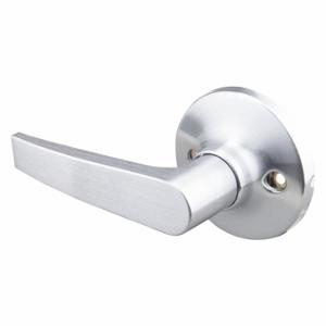 EZ FLO 57849 Door Lever Lockset, Grade 3, Straight, Satin Chrome, Kw1, Different | CP4VUY 491T92