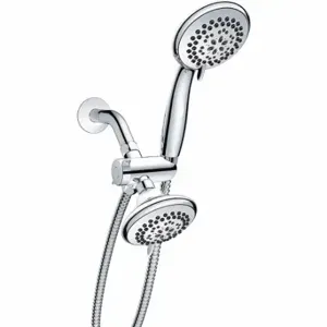 EZ FLO EZ-15145 Handheld and Fixed Shower Set-Flo, Multi Function, Chrome Finish | CP4VWD 444K47