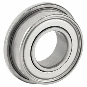 EZO SFR166ZZA3MC3SRL Miniature Ball Bearing, R166, 3/16 Inch Bore, 0.422 Inch Flange Dia, Dbl Shield | CP4VZP 45VA84