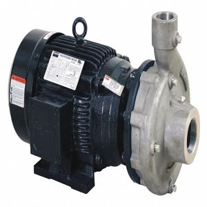 FABORY 55JJ48 Centrifugal Pump, 5 HP, 2 NPT Inlet, 1-1/2 NPT Outlet, 3 Phase | CH6TCP