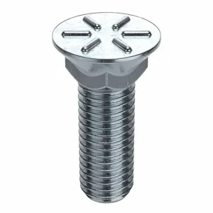 FABORY U01038.062.0200 Plow Bolt, 5/8-11 Thread Size, Grade 8 Grade | CG8JZP 41TU48