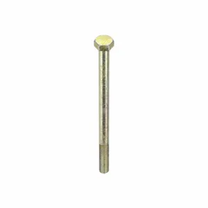 GRAINGER N04104.025.0400 Hex Head Cap Screw 1/4-20X4 Steel Grade 8 Zinc Yellow, 25PK | AH8HNR 38TP05