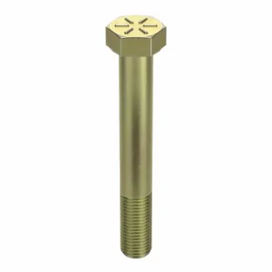 GRAINGER N04104.125.1000 Hex Head Cap Screw 1-1/4-7x10 Steel Grade 8 Yellow Zinc | AH8VEZ 38ZY15