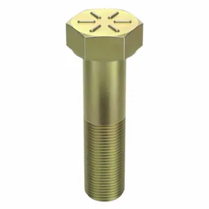 GRAINGER N04360.087.0375 Hex Head Cap Screw 7/8-14X3-3/4 Steel Grade 8 Yellow Zinc, 5PK | AH8VLK 38ZZ43