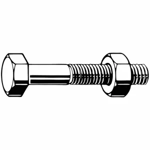 FABORY B08210.062.0100 Hex Head Cap Screw, 5/8-11 Thread Size, 2 Grade, 140PK | CG7ADW 42JP80