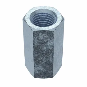 FABORY B11400.087.0250 Coupling Nut, 2-1/2 Inch Length, 7/8-9 Thread Size, Grade 2 Grade | CG7AZJ 178P58