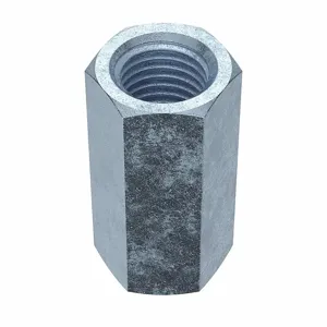 FABORY B11400.100.0275 Coupling Nut, 2-3/4 Inch Length, 1-8 Thread Size, Grade 2 Grade | CG7AZK 178P59