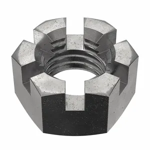 FABORY B12000.075.0001 Castle Nut, 3/4-10 Thread Size, Grade 2 Grade | CG7BAL 178R11