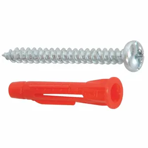 FABORY B30503.006.0150 Expansion Anchor Set, #6, #8 Thread Size, Polyethylene Anchor, 2200PK | CG7DRF 159H14