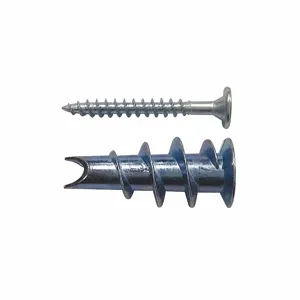 FABORY B30531.000.0001 Wall Anchor, Combo Head Phillips/Slotted Screw Type, Zamac Anchor, 1550PK | CG7DRJ 159H17