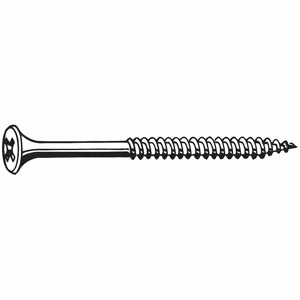 FABORY B31300.016.0250 Drywall Screws, 2-1/2 Inch Length, Steel, #8 Size, Standard Type, 2000PK | CG7DTT 4XLY5