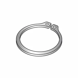 FABORY U36000.187.0001 Retaining Ring, Carbon Steel, 0.062 Inch Thickness, External Type, 25PK | CG8NFQ 41MJ70