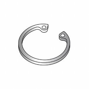 FABORY U36050.125.0001 Retaining Ring, Carbon Steel, 0.05 Inch Thickness, Internal Type, 25PK | CG8NJV 41MH15