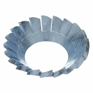 FABORY B37500.016.0001 Lock Washer, Carbon Steel, #4 Size, 0.017 Inch Thickness, Countersunk External Tooth, 50000PK | CG7FJR 42JW66