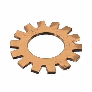 FABORY B50450.025.0001 Lock Washer, Phosphorus Bronze, #10 Size, 0.023 Inch Thickness, External Tooth, 32200PK | CG7HAP 42JY42