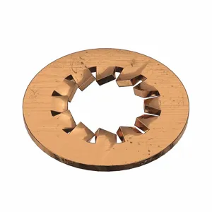 FABORY B50462.011.0001 Lock Washer, Phosphorus Bronze, #3 Size, 0.012 Inch Thickness, Internal Tooth, 90000PK | CG7HAU 42JY47