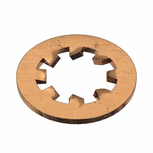 FABORY B50462.013.0001 Lock Washer, Phosphorus Bronze, #4 Size, 0.016 Inch Thickness, Internal Tooth, 90000PK | CG7HAV 42JY48