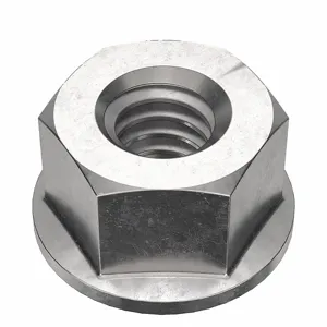 FABORY B51108.025.0001 Lock Nut, 0.505 Inch Flange Dia., 1/4-20 Thread Size, 18-8 Grade | CG7KGN 177Y06